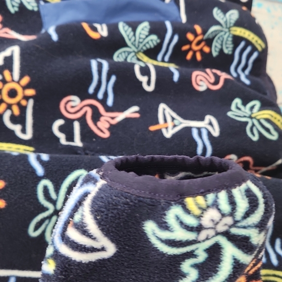 Chubbies Wanderers Club Fleece Neon Flamingo Printed Sweatshirt - Picture 4 of 8